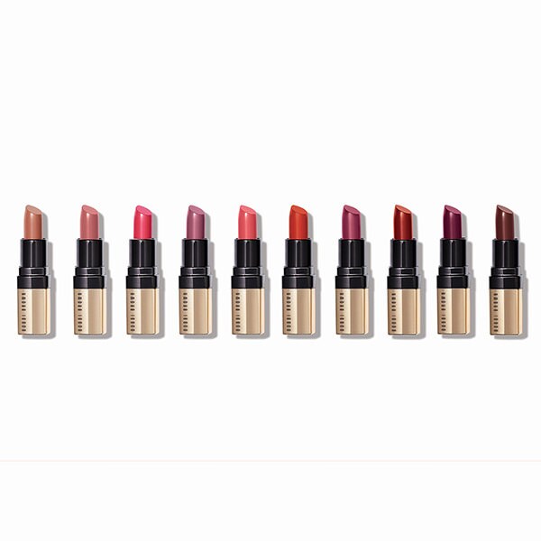 Luxe on Luxe Mini Luxe Lip Color Collection FH18, Almost Bare, Lilac, Berry Rose, Neutral Rose, Retro Coral, Sunset Orange, Parisian Red, Raspberry Pink, Brocade, Crimson, 2.5g